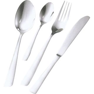 Oslo 84 Piece Stainless Steel Flatware Set Orly Flatware Sets