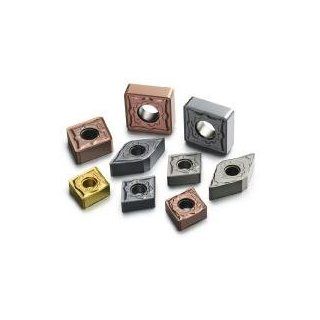 Sandvik Coromant T Max P Carbide Turning Insert, DNMG, 55 Degree Diamond, SMR Chipbreaker, GC1115 Grade, Multi Layer Coating, DNMG432 SMR, 1/2" iC, 0.0315" Corner Radius (Pack of 10)