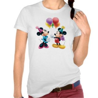 Mickey Mouse & Minnie Birthday Tee Shirt
