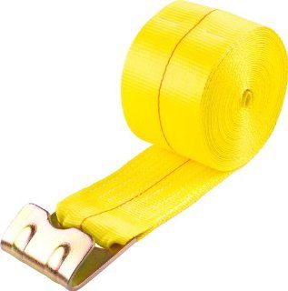 4"W x 30'L Winch Strap for Flatbed and Step Deck Trailers   Flat Hook End Discount Ramps Sports & Outdoors