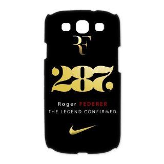Custom Roger Federer 3D Cover Case for Samsung Galaxy S3 III i9300 LSM 3025 Cell Phones & Accessories