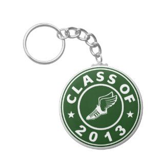 Class Of 2013 Track and Field Keychain