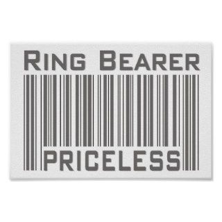 Ring Bearer Priceless Poster
