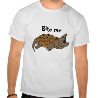 AZ  Bite me Snapping Turtle T shirt