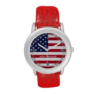 American Flag Signature Watch