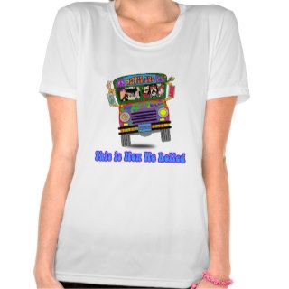 Hippie School Bus Tee Shirts