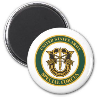 U.S. Special Forces Branch Plaque Magnets