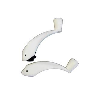 Ideal Security Inc. Fold Down Window Handles in White SK928W