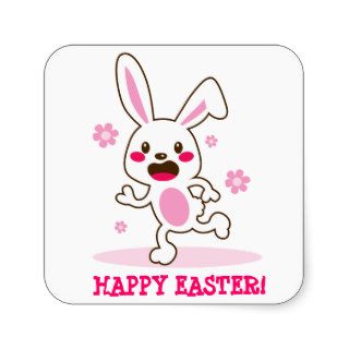 Cute Easter Bunny Sticker