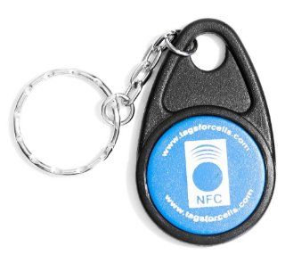 TagsForCells 1 NFC Keychain (Mifare 1K, NDEF Formatted) Cell Phones & Accessories