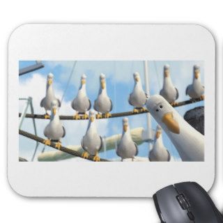 Finding Nemo Seagulls on ropes Mouse Pads