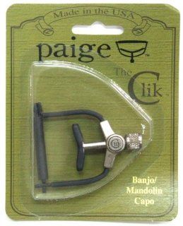 Paige PC B4 1.437 Clik Banjo/Mandolin Capo Musical Instruments