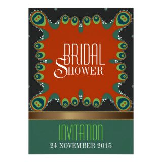 Goddess Christmas Bridal Shower Invitation