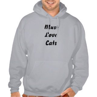 Must Love Cats Pullover