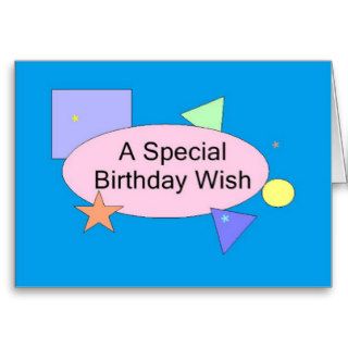 Birthday Wish Greeting Cards