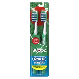 Oral B Complete Fresh Scope Scented Medium Bristles Toothbrush 2 Count Health & Personal Care