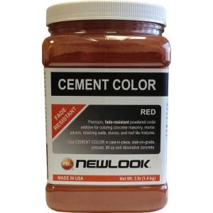 NewLook 3 lb. Red Fade Resistant Cement Color CC3LB105