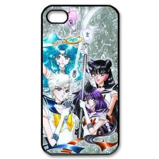 Custom Sailor Moon Cover Case for iPhone 4 4s LS4 3602 Cell Phones & Accessories