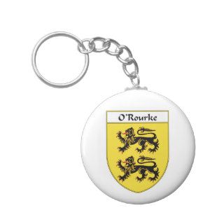 O'Rourke Coat of Arms/Family Crest Key Chains