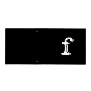 lowercase letter f 3 ring binder