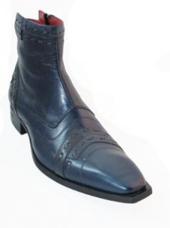 Joe Ghost Men's Italian Dressy Leather Boots 442 Shoes