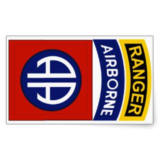 82nd Airborne Ranger Stickers
