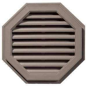 Builders Edge 27 in. Octagon Gable Vent #008 Clay 120012727008