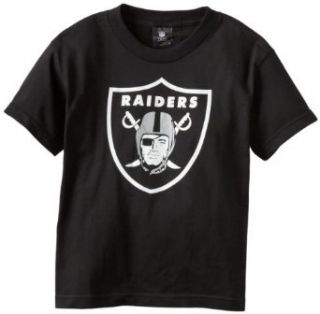 NFL Oakland Raiders Youth 8 20 Short Sleeve T Shirt Primary Logo, Large, Black  Sports Fan T Shirts  Clothing