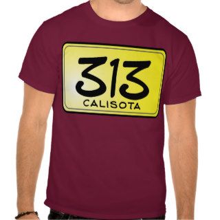 Calisota 313 License Plate Shirt