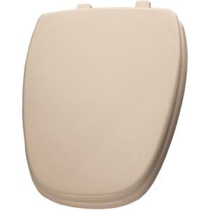 BEMIS Round Closed Front Toilet Seat in Natural DISCONTINUED 124 0210 036