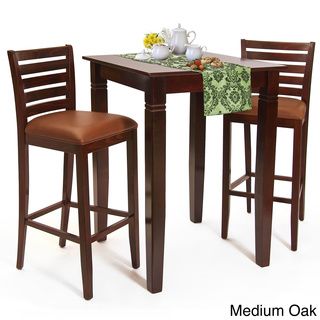 Italy Bar Table and Stools 3 piece Set Pub Sets