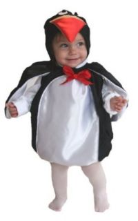 Mullins Square Penguin Baby Costume, Black   6 18 Months Clothing