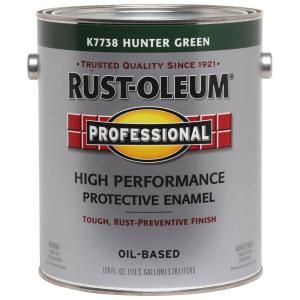 Rust Oleum Professional 1 gal. Hunter Green Gloss Protective Enamel (2 Pack) K7738402