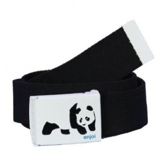 Enjoi Panda Web Belt   Black at  Mens Clothing store Apparel Belts