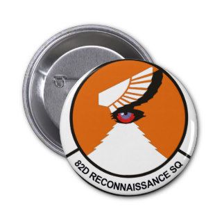 82nd Reconnaissance Squadron Pinback Buttons