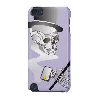Skull with Top Hat and Cane iPod Touch (5th Generation) Case