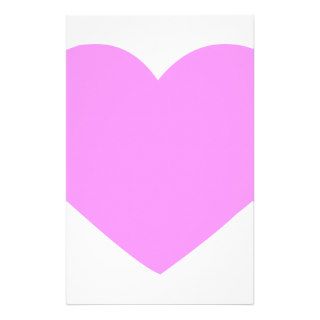 heart pink.png stationery paper