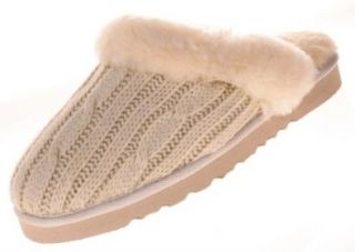 Bearpaw Women's Sheepskin Slipper   Style 448 Cozy (6, Sand) Shoes