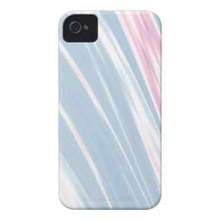 Pink and blue artistic strokes cool design iPhone 4 case