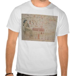 Stela of Princess Nefertiabet T shirts