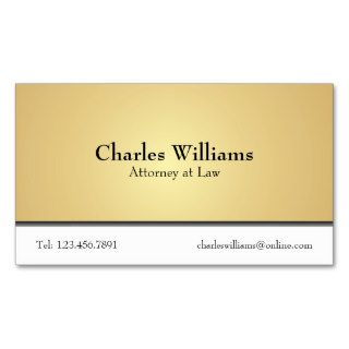Attorney at Law   Business Cards