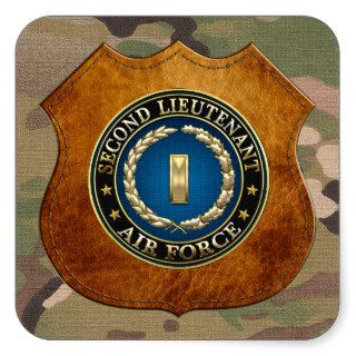 [500] Air Force Second Lieutenant (2d Lt) Stickers