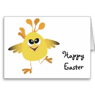 Happy Chick Greeting Card