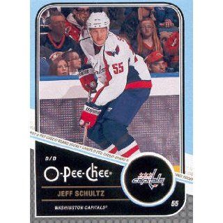 2011 12 Upper Deck O Pee Chee Hockey #463 Jeff Schultz Washington Capitals NHL Trading Card Sports Collectibles