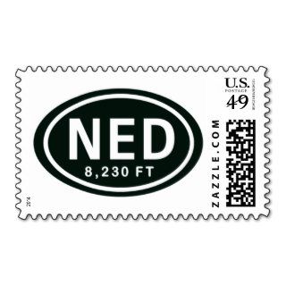 Nederland CO 8,230 FT Elevation NED Postage Stamps