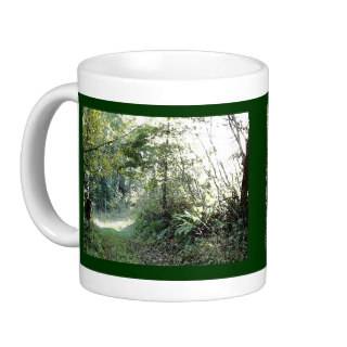 Country Path in Woods Mug