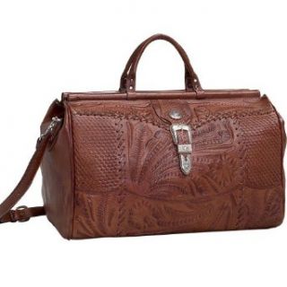American West Retro Romance Duffel Bag,Antique Brown,One Size Clothing