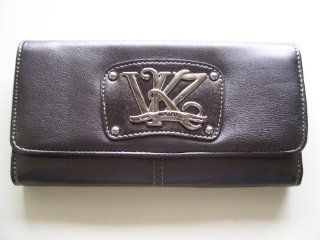Kathy Van Zeeland Steel (Grey) Monogram Clutch Wallet  Other Products  