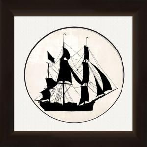 PTM Images Ship 18 in. x 20 in. Framed Wall Art 1 13850