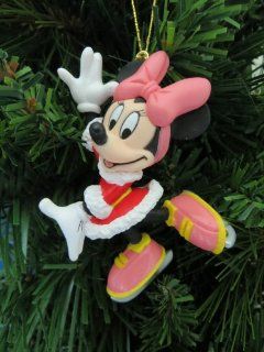 Enesco Tree rific Treasures Ornament, Minnie Mouse Skating   Christmas Figure Ornaments